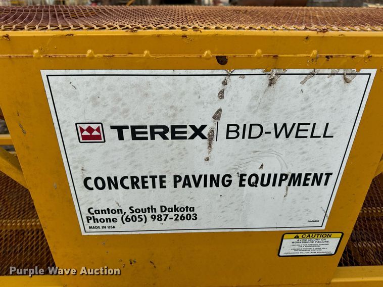 image for item DP6742 (2) Terex Bid-Well catwalks 