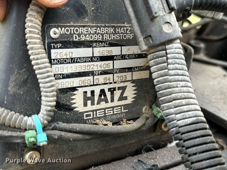 image for item DP6749 2000 Bomag BMP851 trench compactor