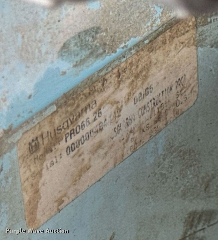 image for item DP6754 2006 Husqvarna  PRO66 26