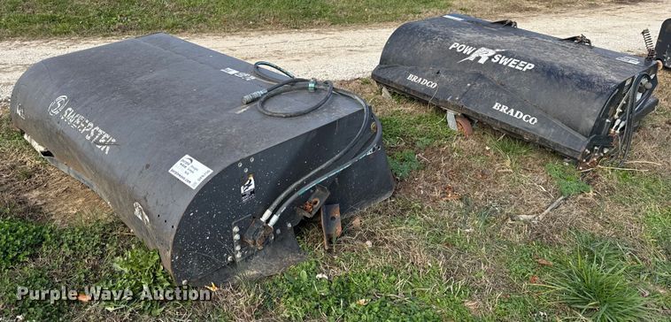 image for item DP6756 (2) skid steer sweepers