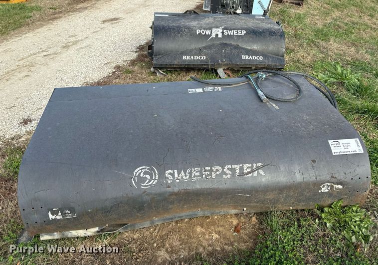 image for item DP6756 (2) skid steer sweepers