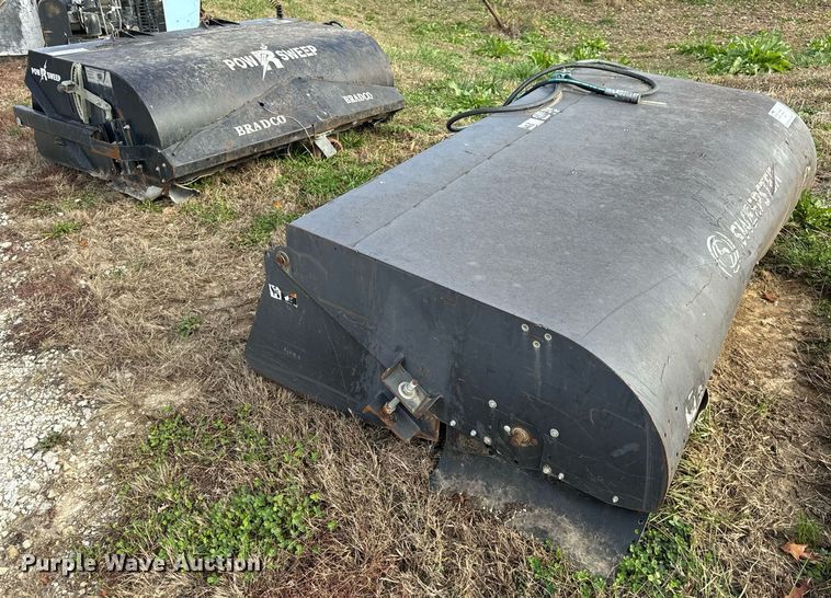 image for item DP6756 (2) skid steer sweepers