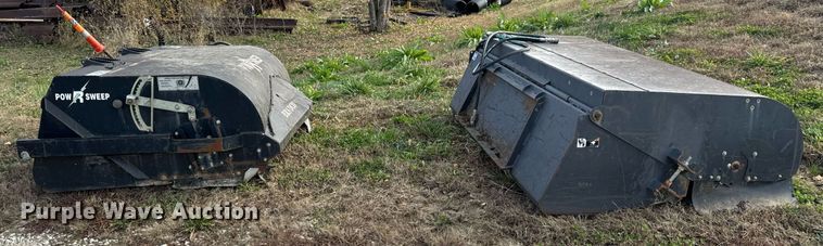 image for item DP6756 (2) skid steer sweepers