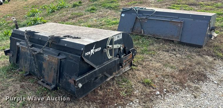 image for item DP6756 (2) skid steer sweepers