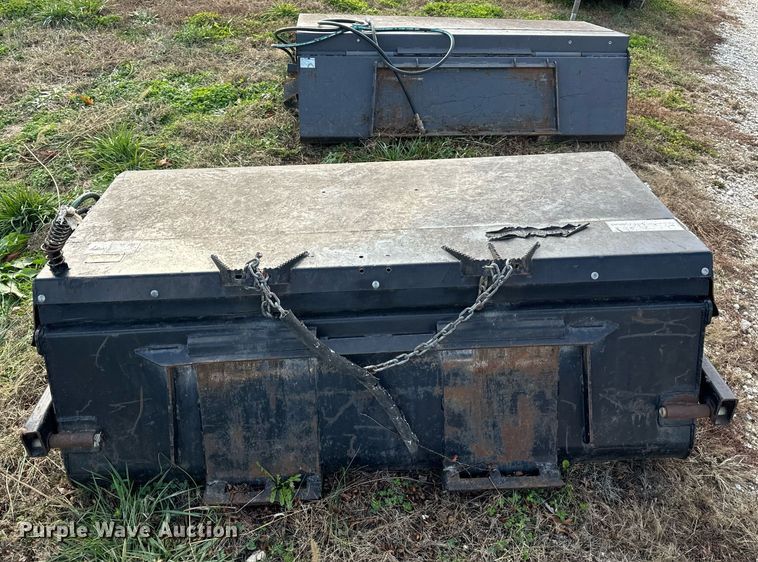 image for item DP6756 (2) skid steer sweepers