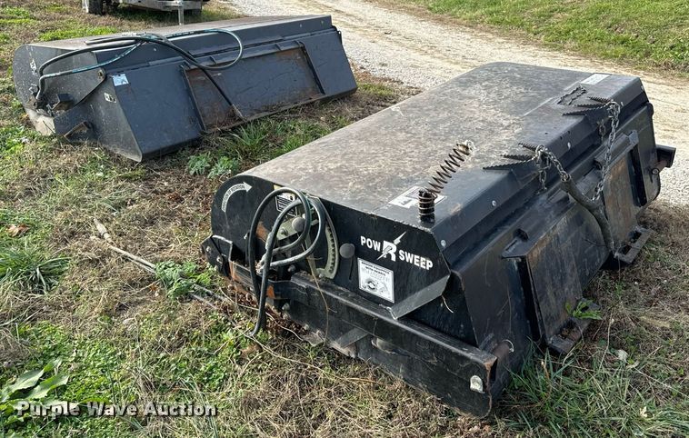 image for item DP6756 (2) skid steer sweepers