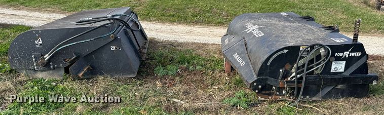 image for item DP6756 (2) skid steer sweepers