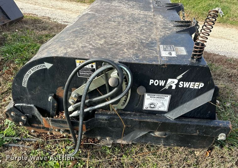 image for item DP6756 (2) skid steer sweepers