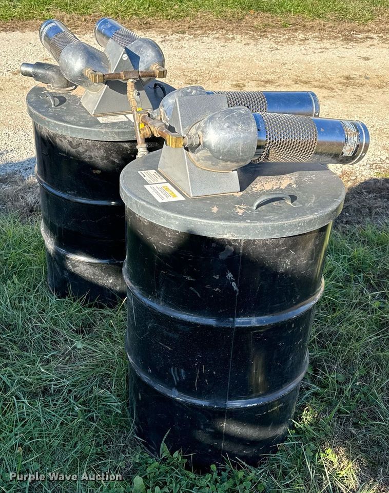 image for item DP6759 (2) Nortech N552BC drum vacuums