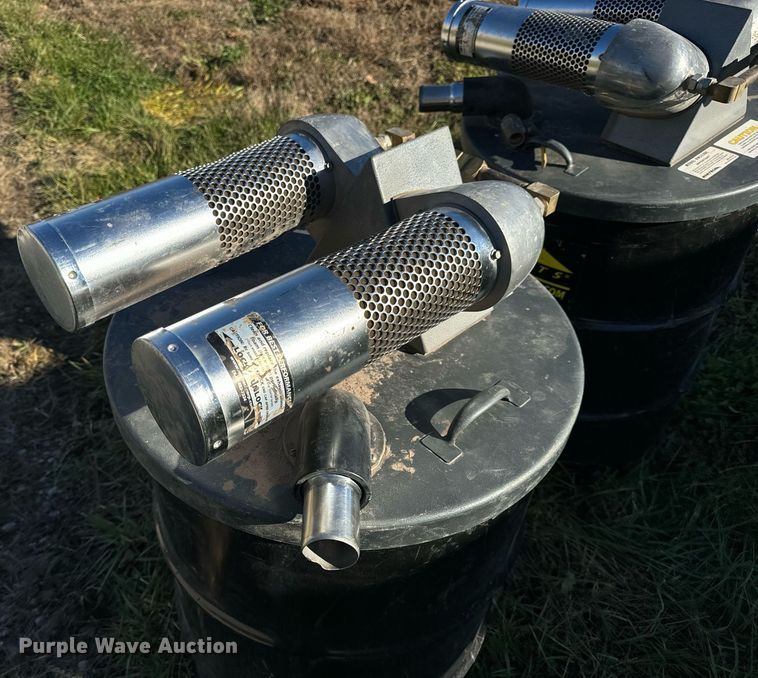 image for item DP6759 (2) Nortech N552BC drum vacuums