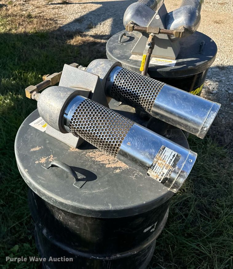 image for item DP6759 (2) Nortech N552BC drum vacuums