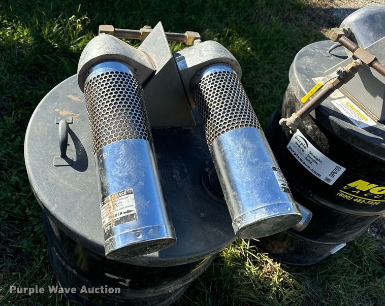 image for item DP6759 (2) Nortech N552BC drum vacuums