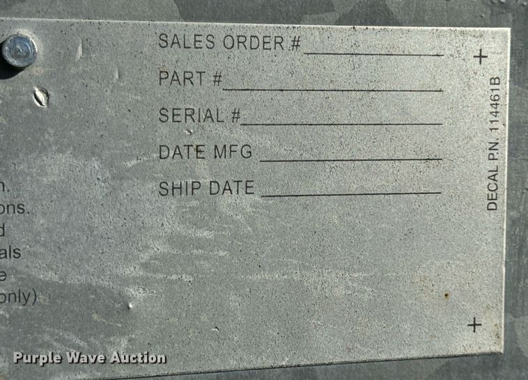 image for item DP6761 2014 Vorteq VTQ-TL3 crash attenuator trailer