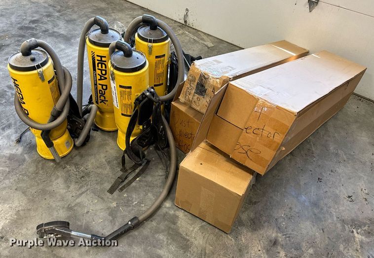 image for item DP6766 Hepa Pack (4) Hepa Pack dust collectors