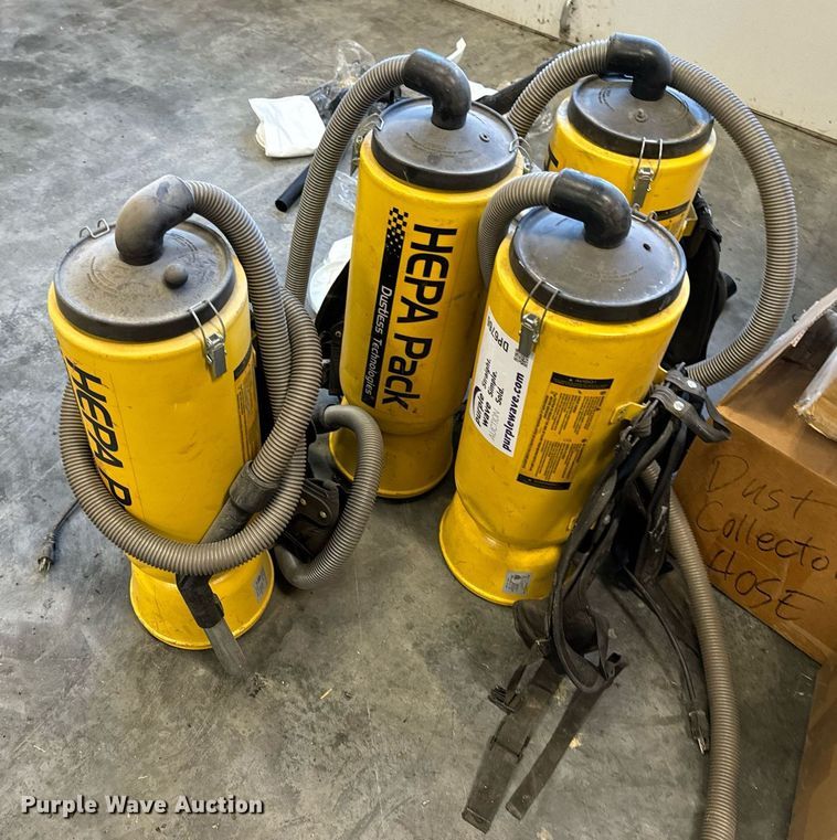 image for item DP6766 Hepa Pack (4) Hepa Pack dust collectors