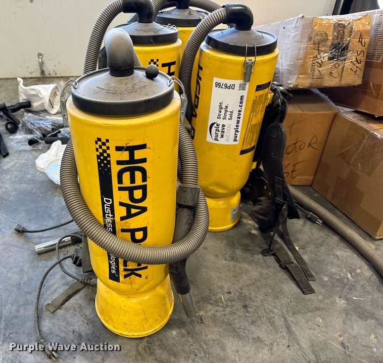 image for item DP6766 Hepa Pack (4) Hepa Pack dust collectors