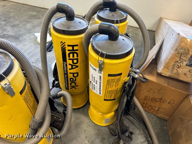 image for item DP6766 Hepa Pack (4) Hepa Pack dust collectors