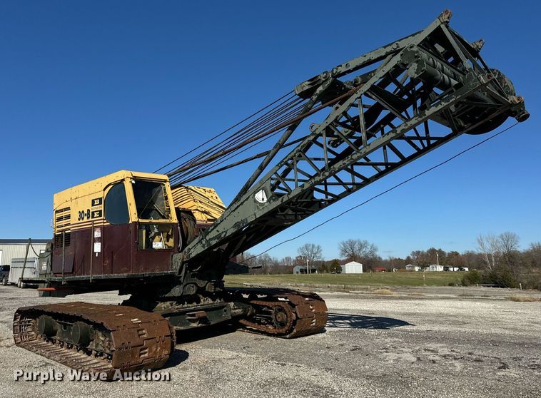 image for item DP6773 1965 Bucyrus-Erie 30-B Series Three crane