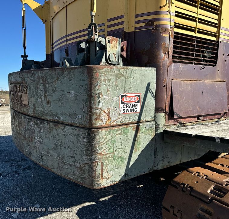 image for item DP6773 1965 Bucyrus-Erie 30-B Series Three crane