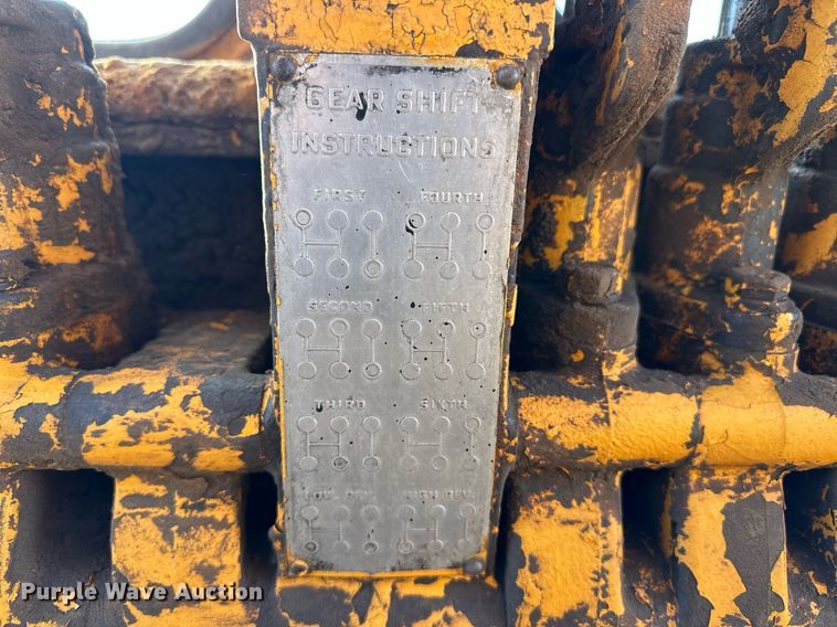 image for item DQ3159 1961 Galion 118 rigid frame motor grader