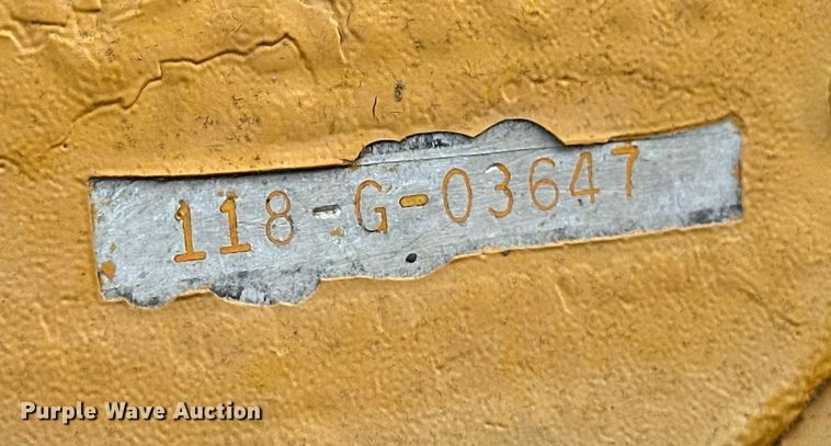 image for item DQ3159 1961 Galion 118 rigid frame motor grader