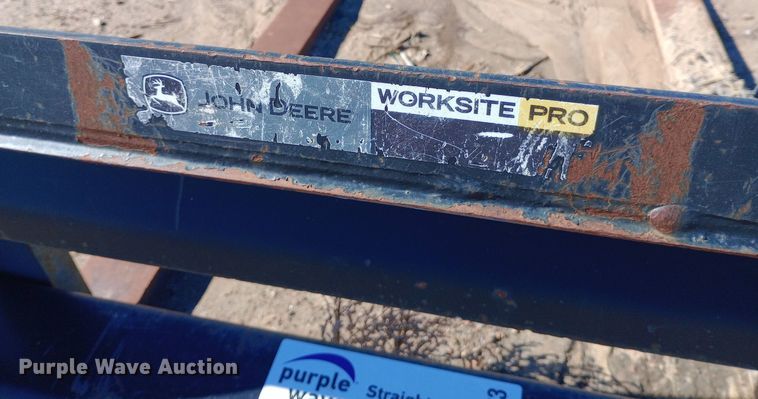 image for item DQ3163 John Deere skid steer forks