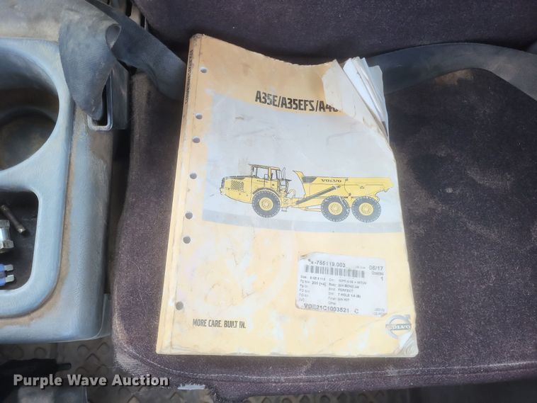 image for item DQ3748 2008 Volvo A40E haul truck