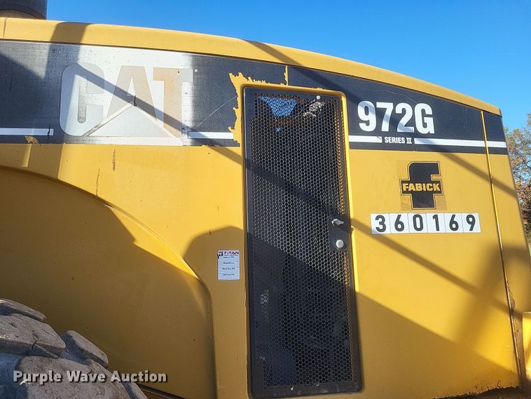 image for item DQ3754 2004 Caterpillar 972G Series II wheel loader