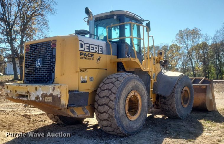 image for item DQ3755 2008 John Deere 744J wheel loader
