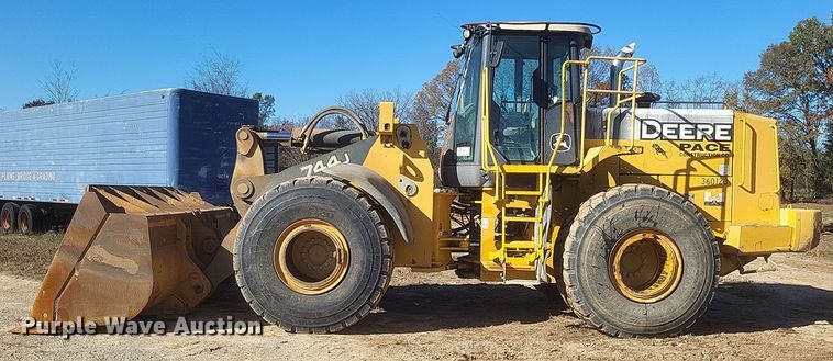 image for item DQ3755 2008 John Deere 744J wheel loader