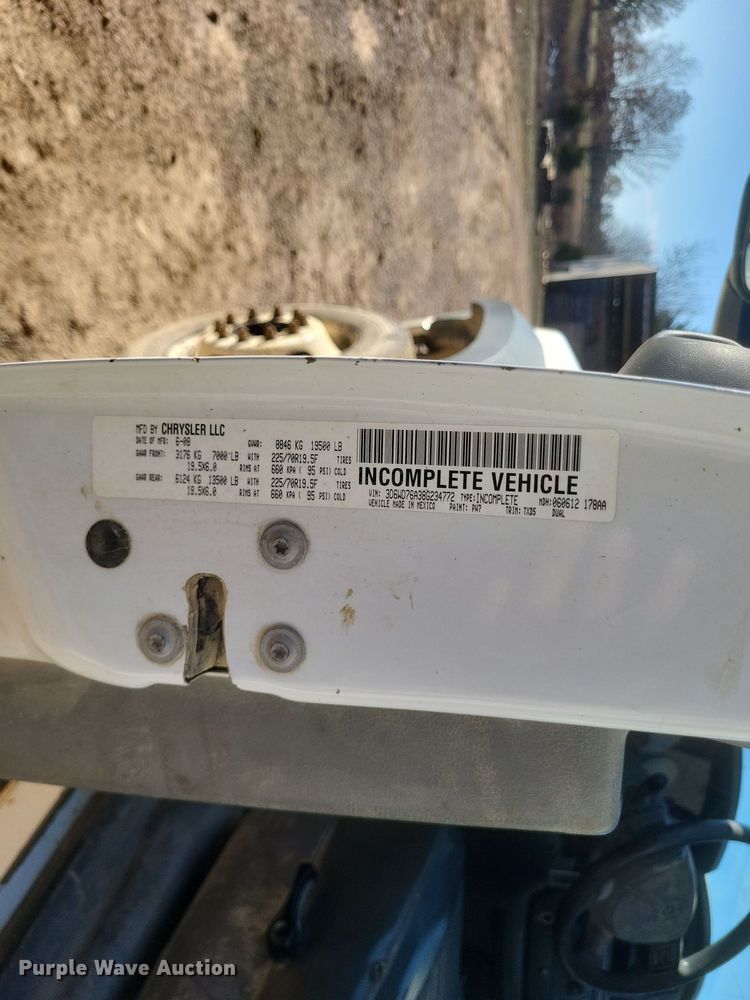 image for item DQ3758 2008 Dodge Ram 5500HD utility / service truck