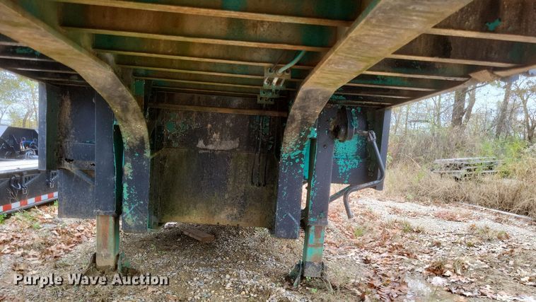 image for item DQ3770 1980 Great Dane Drop drop deck equipment trailer