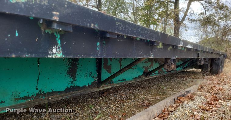 image for item DQ3770 1980 Great Dane Drop drop deck equipment trailer