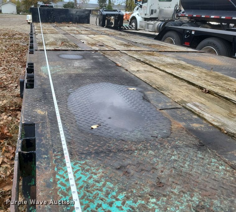 image for item DQ3770 1980 Great Dane Drop drop deck equipment trailer