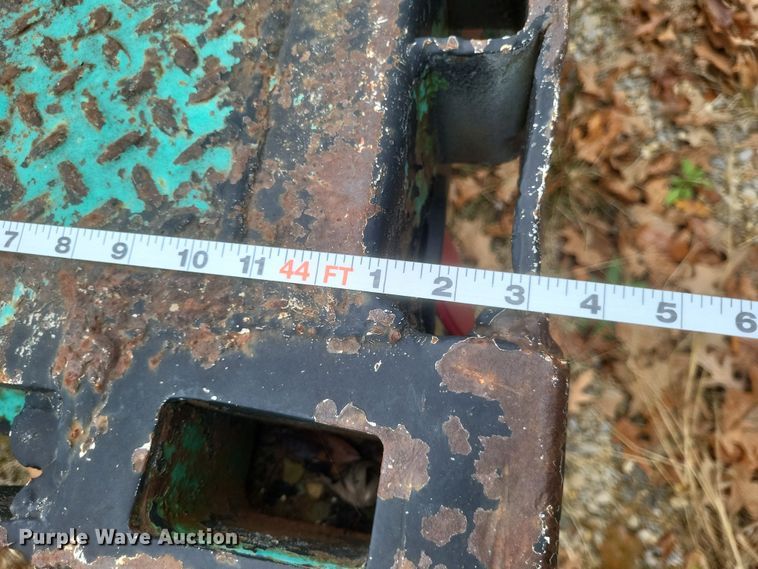 image for item DQ3770 1980 Great Dane Drop drop deck equipment trailer