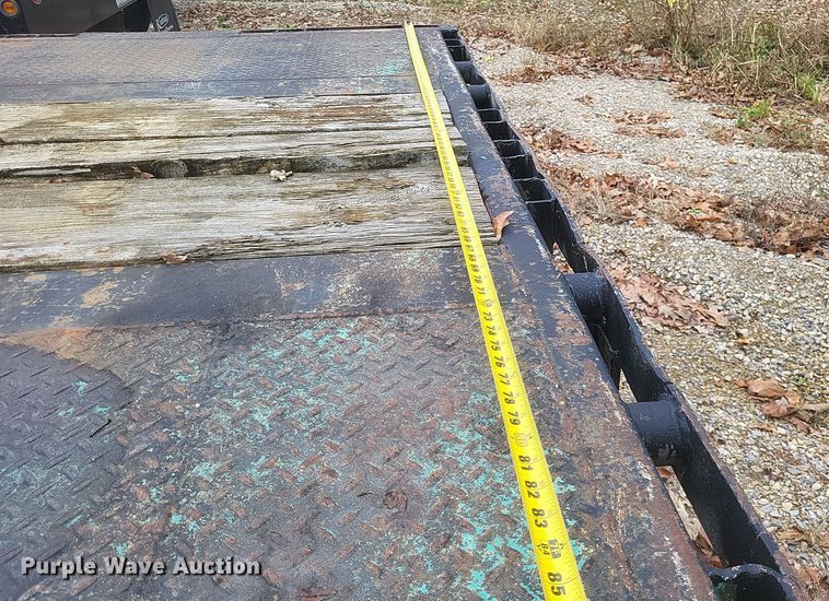 image for item DQ3770 1980 Great Dane Drop drop deck equipment trailer