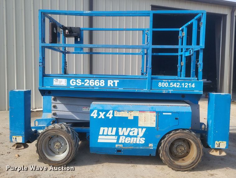 image for item DQ3784 2008 Genie GS-2668 RT scissor lift