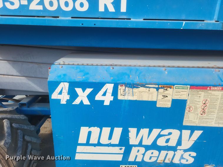 image for item DQ3784 2008 Genie GS-2668 RT scissor lift