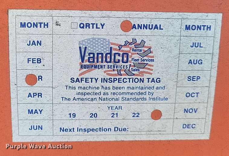 image for item DQ3798 2008 JLG 1350 SJP boom lift