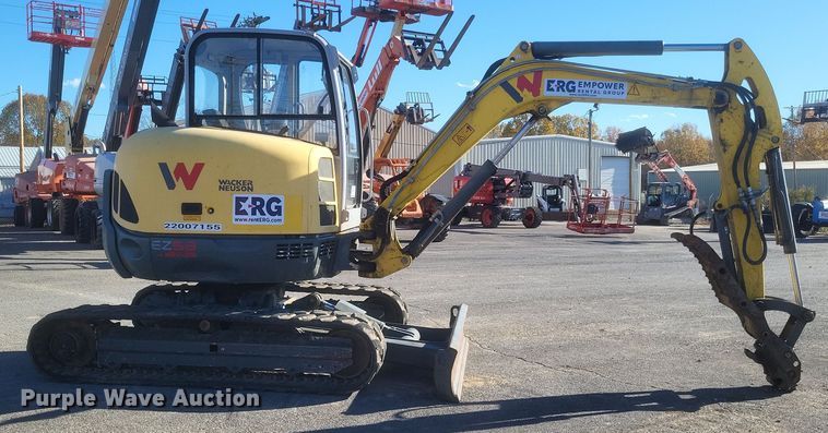 image for item DQ3799 Wacker Neuson  EZ53 mini excavator