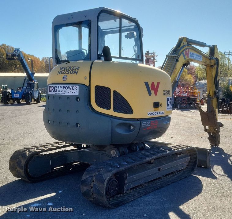 image for item DQ3799 Wacker Neuson  EZ53 mini excavator