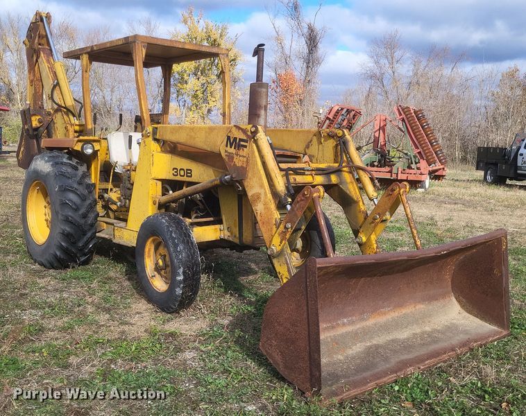 image for item DQ3804 1977 Massey Ferguson  30B industrial tractor