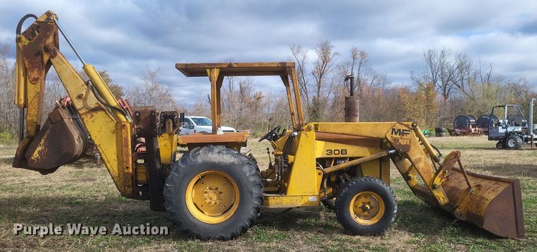 image for item DQ3804 1977 Massey Ferguson  30B industrial tractor