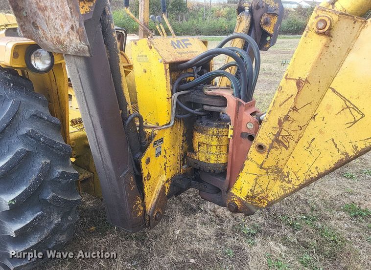 image for item DQ3804 1977 Massey Ferguson  30B industrial tractor