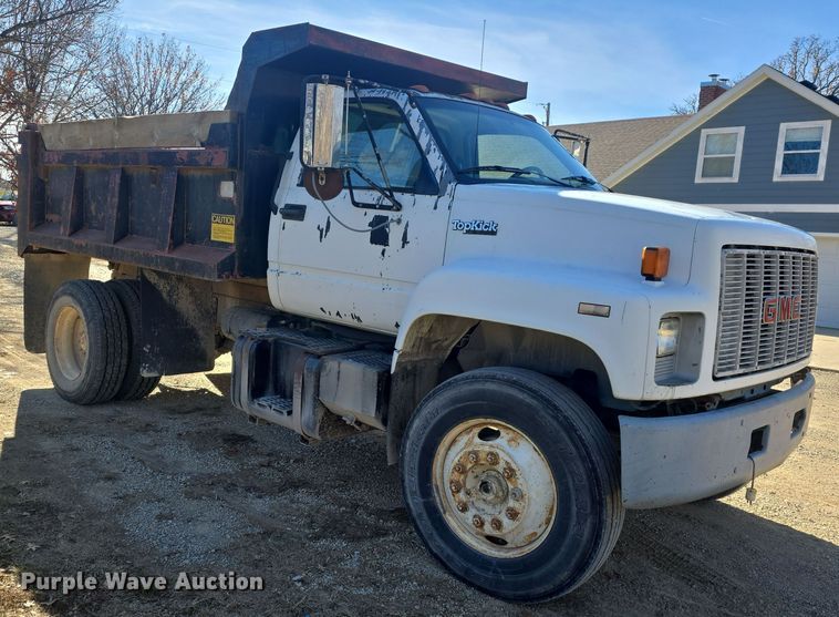 image for item DQ5309 1991 GMC Topkick C6500 dump truck