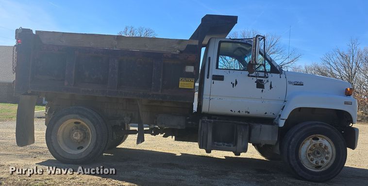 image for item DQ5309 1991 GMC Topkick C6500 dump truck