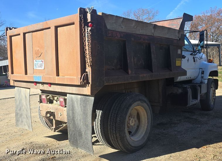 image for item DQ5309 1991 GMC Topkick C6500 dump truck