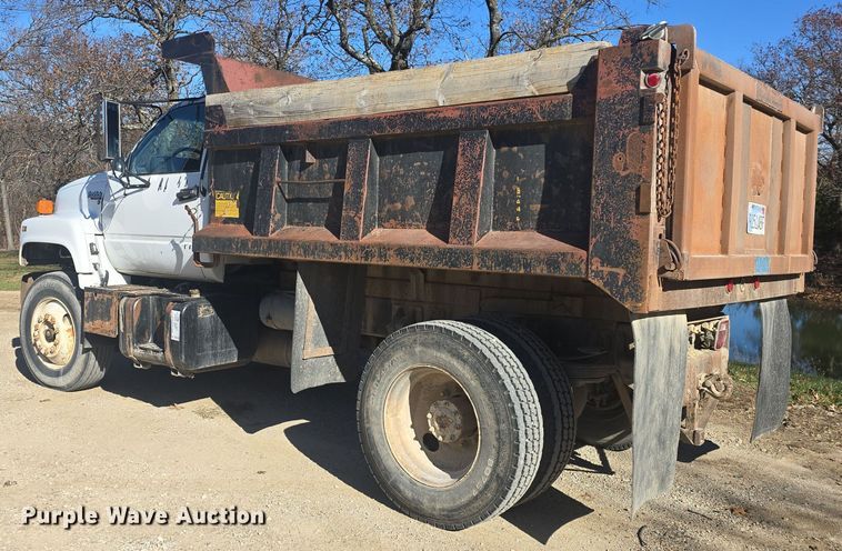 image for item DQ5309 1991 GMC Topkick C6500 dump truck