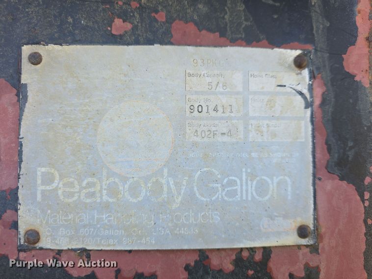 image for item DQ5309 1991 GMC Topkick C6500 dump truck