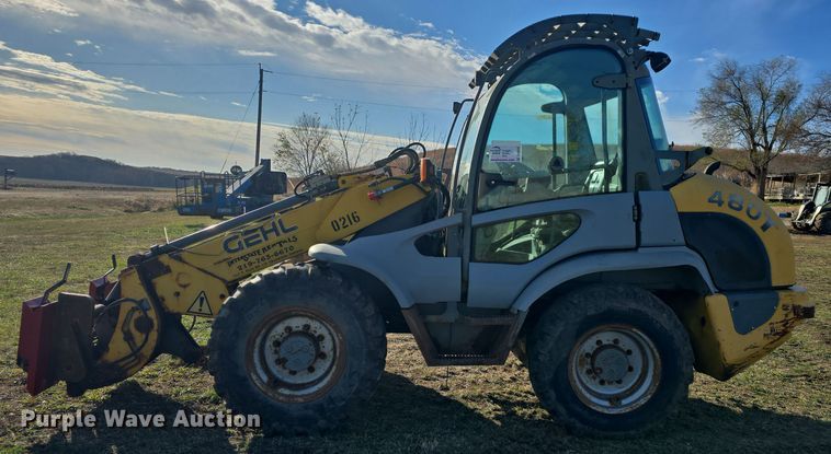 image for item DQ5316 2006 Gehl 480T telehandler